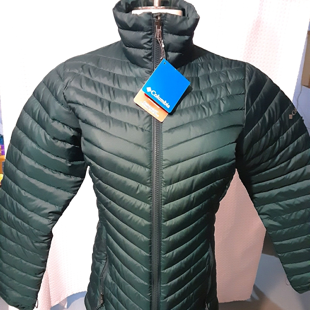 Green Columbia Women Thermal Jacket
